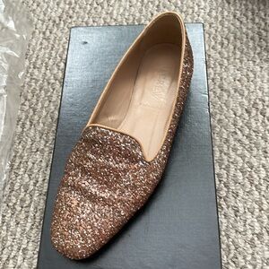 J. Crew Darby glitter loafers. Size 7.